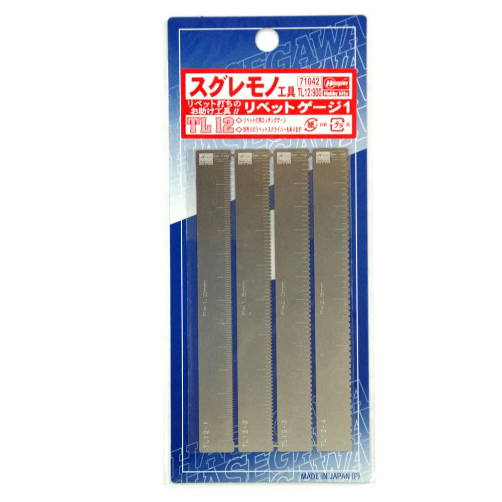 

Hasegawa Rivet Gauge 1 Гравировка заклепок (ТЛ12)