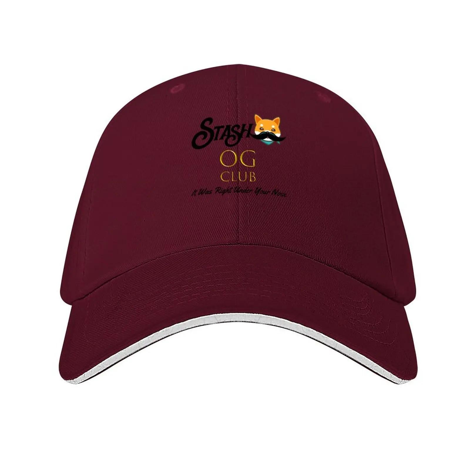 Stash OG Club Baseball Cap GentleUnisex Hat Hat Luxury Brand foam party Hat Golf Luxury Women Unisexs