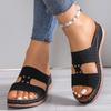 New Style Shoes: Hollowed-out Thick-soled Sandals, Women's Shoes, Lightweight Beach Slippers