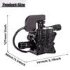 220V Portable High Pressure Adjustable Washer with Brush and Pump Accessories