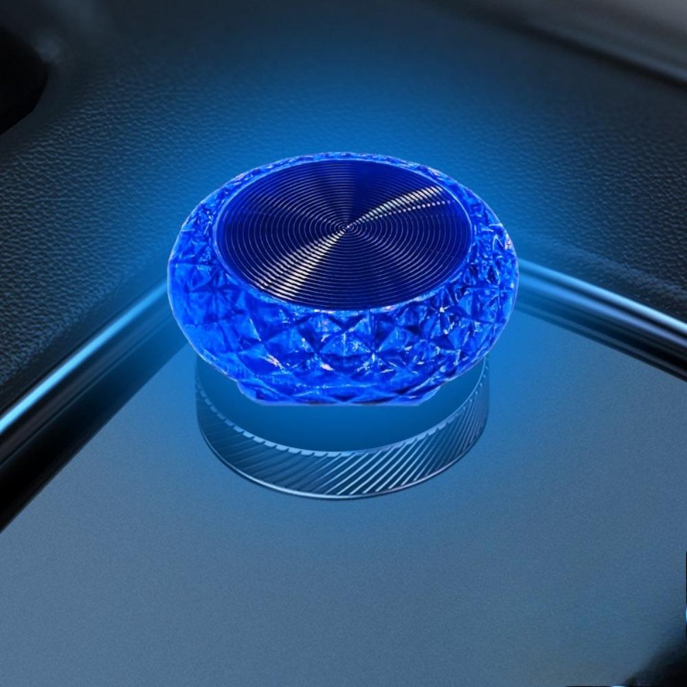 2Pcs Colorful Lighting USB Ambient Light Plug Play Car Atmosphere Lamps Ambiance Lamp  Night Light темно-синий
