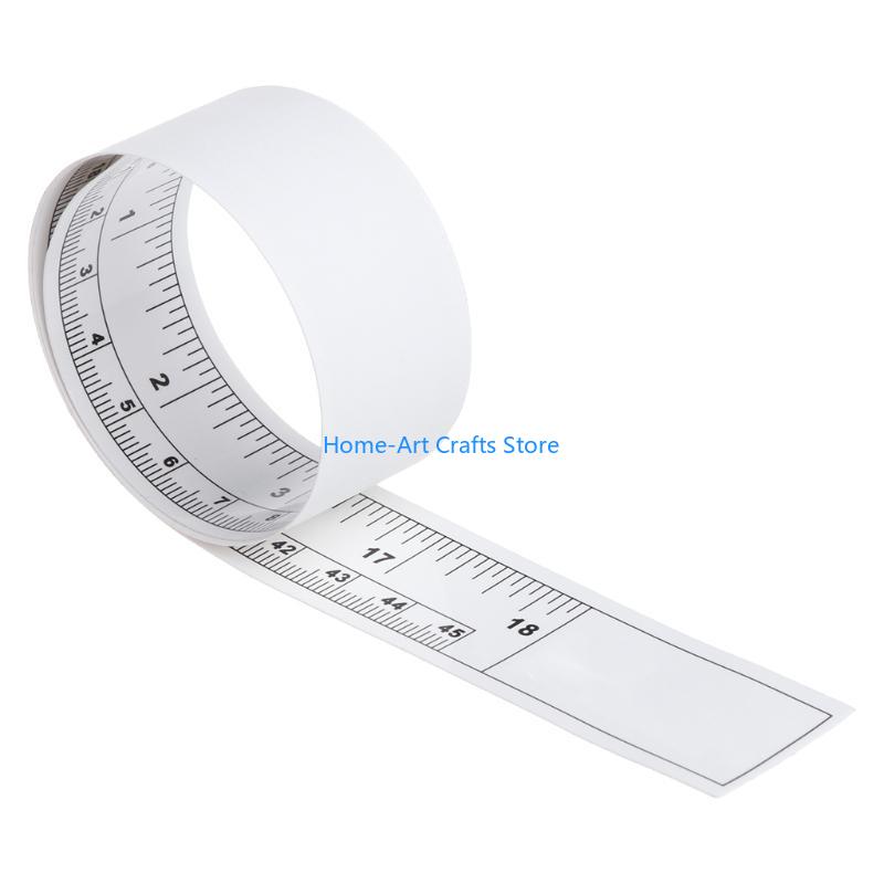 Y3NA Small Pasty Tape Measure with Clear Scale Self-Adhesive Tape Measure Workbenches