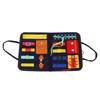 Busy Board Dark Blue Felt Busy Board Montessori Sensory Toys Autism Educational Teaching Aids Childr