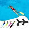 1 Pair Full Silicone Fin Retainer Strap Diving Fins Fixing Strap Keeper Gripper Comfortable for Spearfishing Surfing Snorkeling