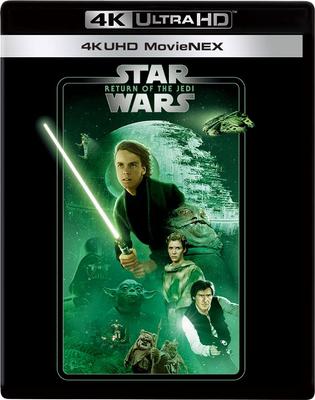 מלחמת הכוכבים פרק שובו של הג'דיי 4K UHD MovieNEX ULTRA HD עותק דיגיטלי MovieNEX VI [4K + Blu-ray + + עולם] [Blu-ray]