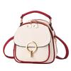 Bag Women's messenger bag 2025 New Korean fashion contrasting color shoulder bag Women's bag Backpack Women's bag