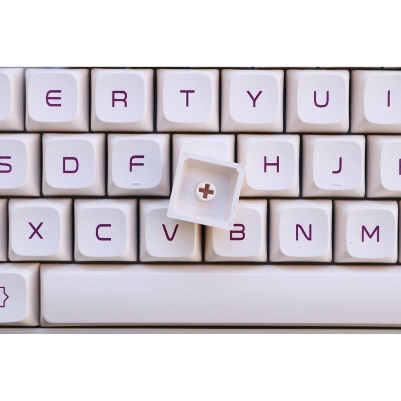 XDA Profile Keycaps In Milk Purplee PBT Material Ball Cap Design Hot Sublimation 137Keys For Multiple Layouts Including 75 68 980 87