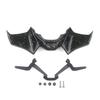 Motorrad Zubehör Schwarz Naked Front Abtriebsspoiler Winglet Aerodynamik Flügel Kit Spoiler Für YAMAHA MT 07 2021 2022 2023