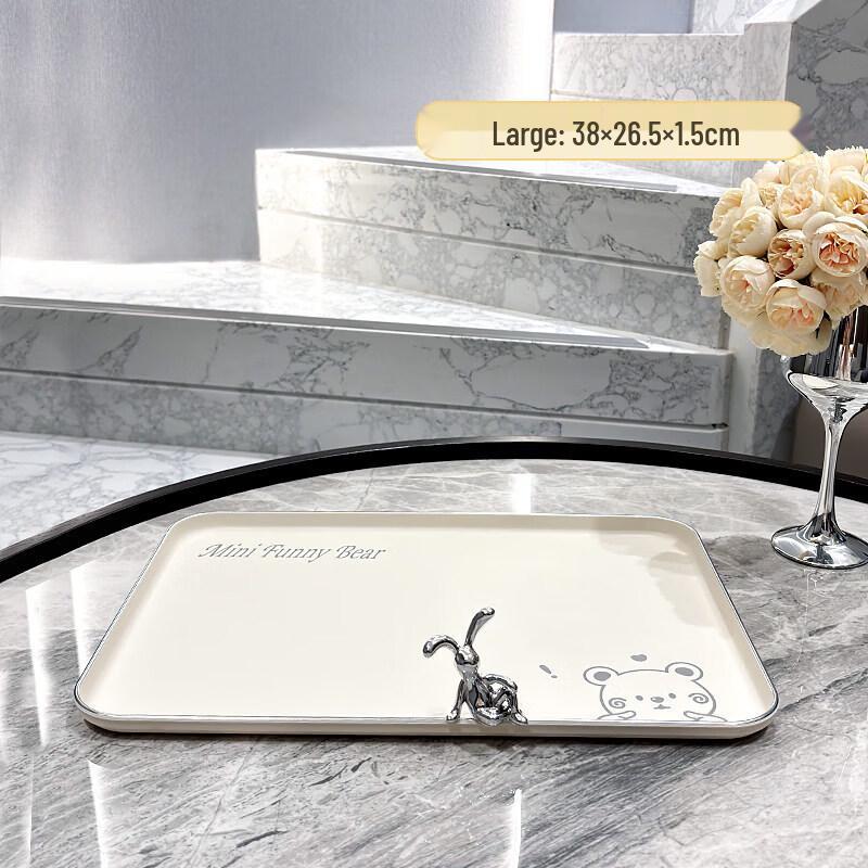 INS Style Rectangular Plastic Tray