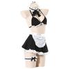 Anime Cosplay Costume Sexy Bikini Apron Suit Maid Uniform Lingerie Pool Party Role Play Swimwear