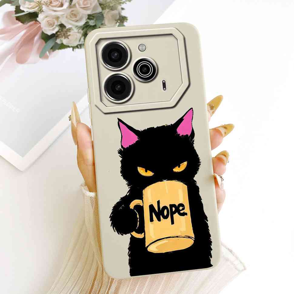Phone Case For Tecno Pova 6 Pro 5G LI9 Casing Fashion Pattern Soft Silicone Shockproof For Tecno Pova6 Pova 6 Pro Cover Shell