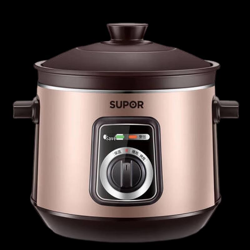 Supor 3L Smart Electric Ceramic Stew Pot CN plug (adapter included)