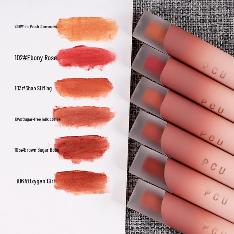 Waterproof Velvet Matte Lip Mud Gloss - Non-Fading, Natural Look for Students and Parties