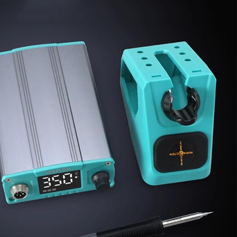Intelligent Temperature Control T12 Soldering Iron Station with Digital Screen and Multiple Tip Compatibility