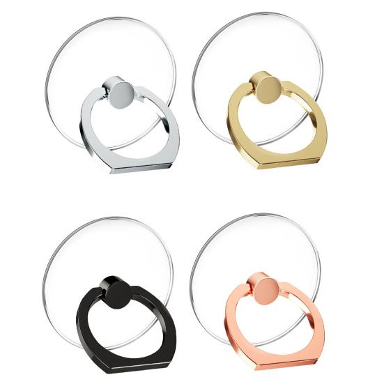 Pierścień na palec Pojemność ładowania telefonu Obrotowy uchwyt Mocny Uniwersalny Mini Akrylowy Pierścień na palec