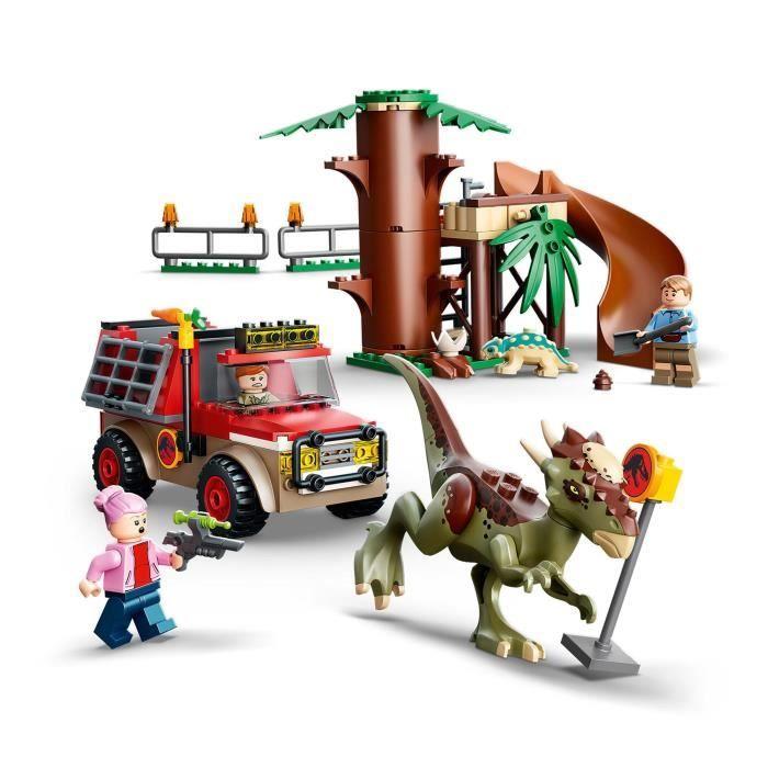 Lego® 4+ jurassic world 76939 l’évasion du stygimoloch, dinosaure jouet de construction pour enfants dès 4 ans avec figurines