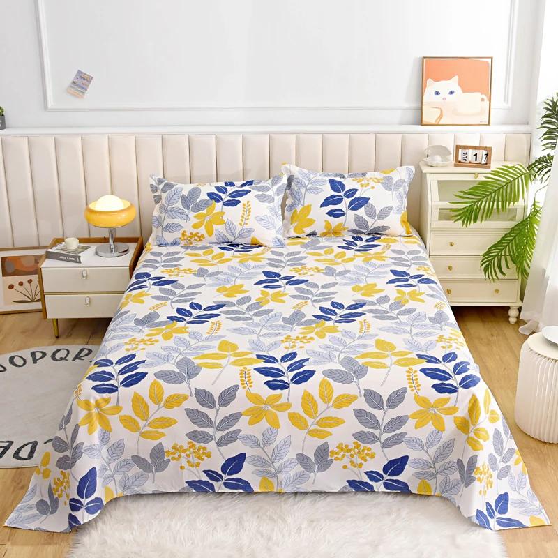 

Sexy Leopard Print Bed Sheet Set, Single Double Bedroom Dormitory Bedding with Pillowcases, Girls Women Skin-friendly Bed Sheets 120x230cm 3pcs