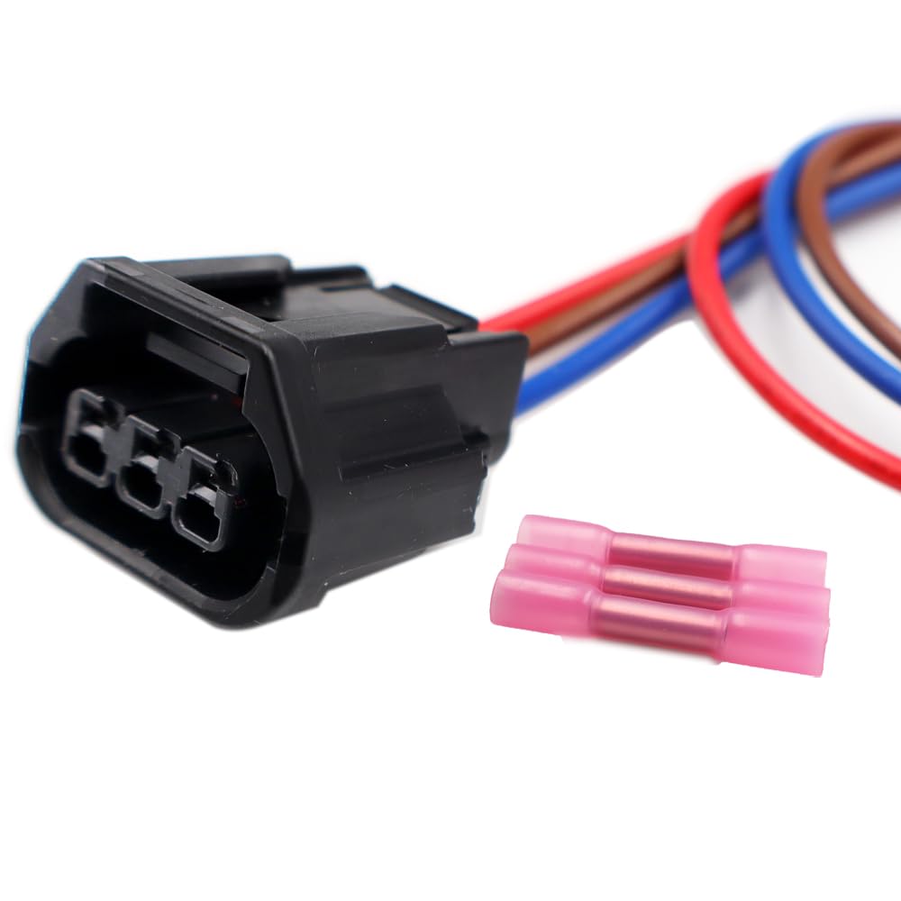 3-Pin Battery Sensor Connector Compatible with Honda Accord 2018-2021 | Harness 6189-7494 Pigtail Plug