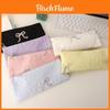 Polyester Bow Pencil Case With Large Capacity For Students And Girls