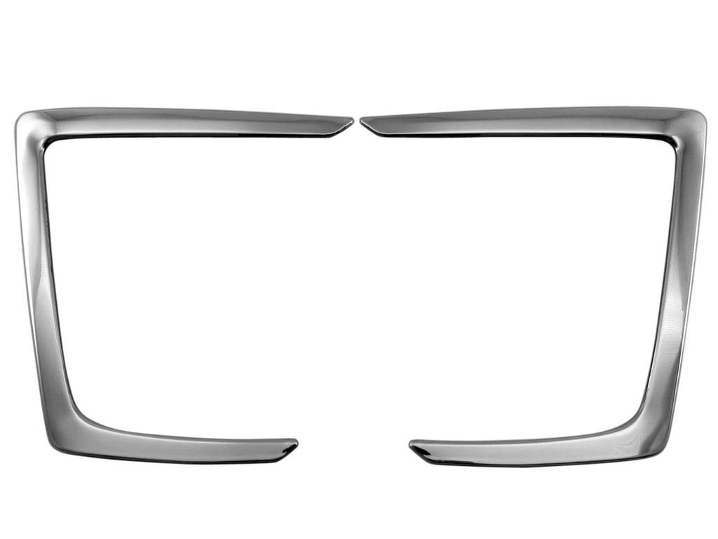 BRIGHTZ Chrome Front Fog Lights for Vellfire Late ANH H25 (2020-25 Model) [FOG-COV-349] ANH20W, ANH25W, GGH20W, GGH25W, GGH, H20,