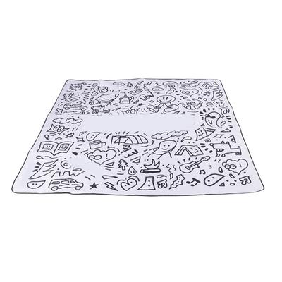 Picnic Blanket 6.6ft Side Length Thickened Watertight Picnic Mat Machine Washable for Outdoor