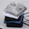 Herren Sport Kurze Socken 5 Paar Niedrig geschnitten Atmungsaktiv Feuchtigkeitsabsorbierend Geruchshemmend Leicht Bequem Schwarz Weiß Grau Gemischtes Pack