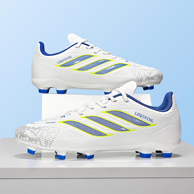 Unisex AG Long Spike Soccer Shoes - Ideal for Teens & Students In Training and Competition