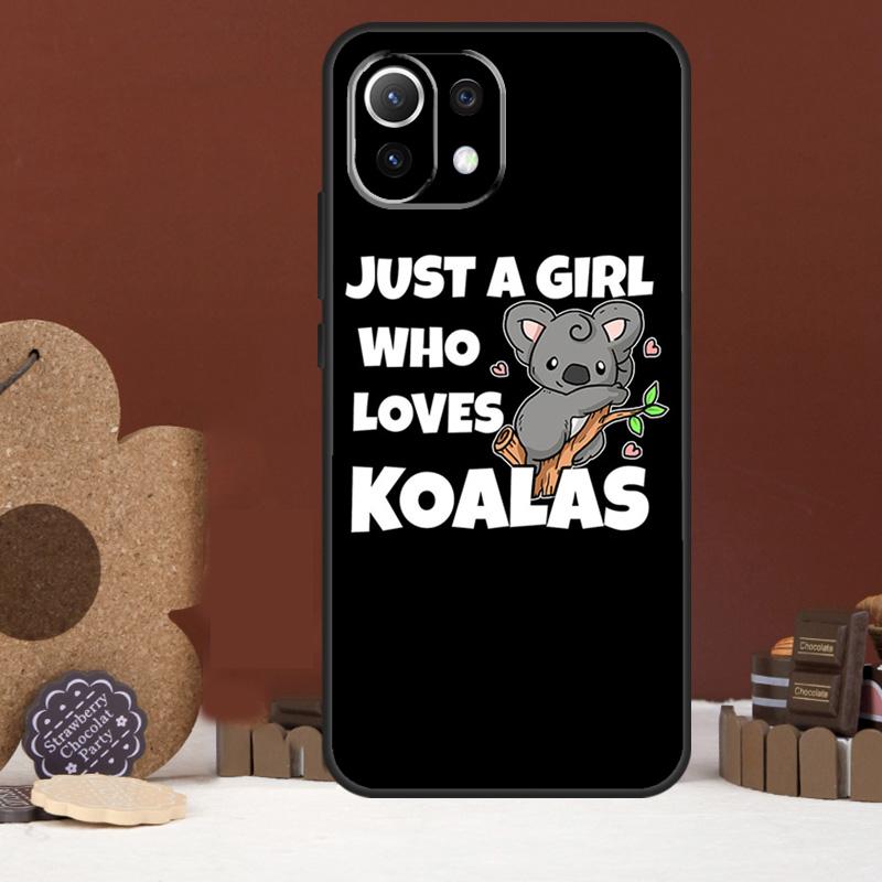 cartoon watercolor animal koala Case For Xiaomi 15 Ultra 14 15T 13T 14T 17 Pro Max POCO F8 Ultra X7 X5 X6 F5 F6 F7 Pro Cover