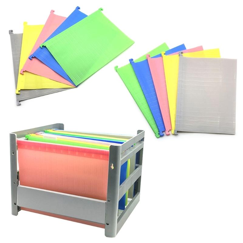 10Pcs Filing Cabinet Suspension Files with Tabs, Document Bag File Storage Bag for Office File Document Organization