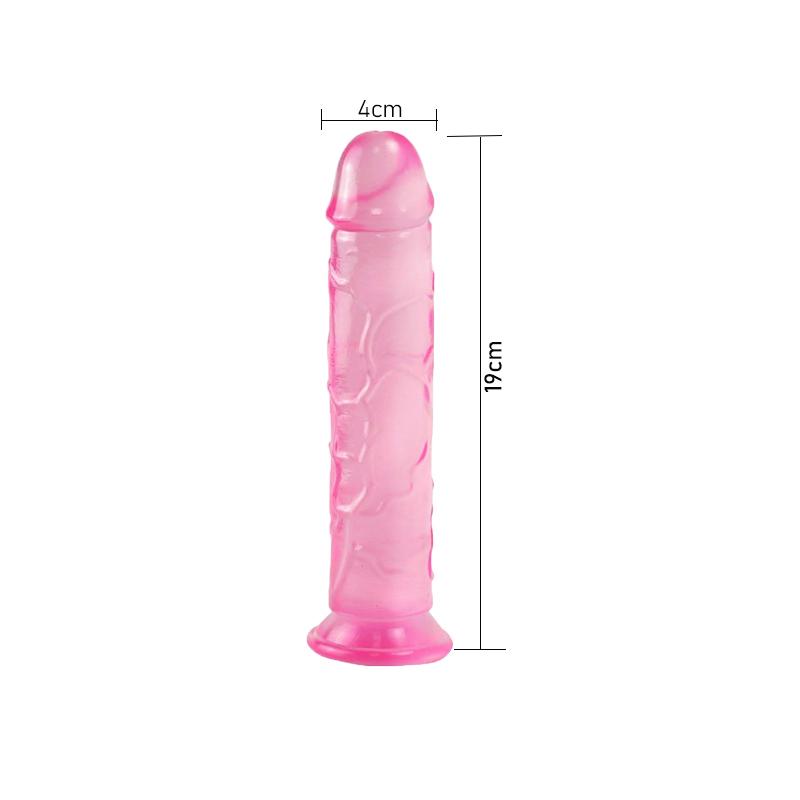 MoDi Realistisk Big Jelly Dildo Kvinner Erotiske analsexleketøy Gay Myk Klitoris Vaginal Onani Penis Sugekopp Big Pick