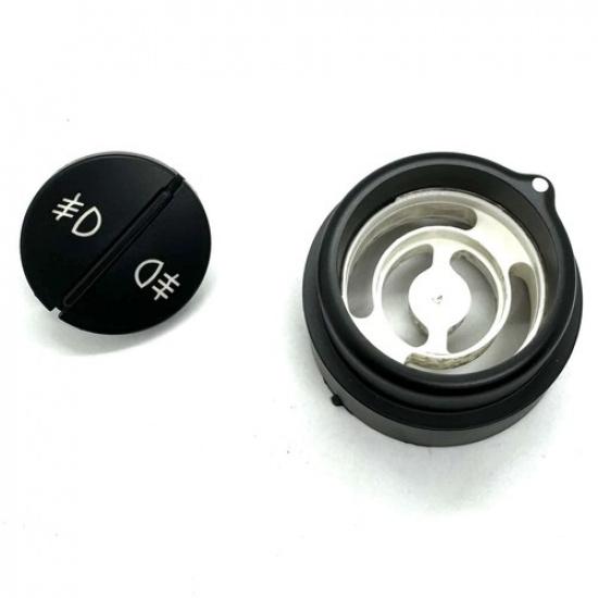 1x Car Front Headlight Switch Button Knob Trim For Maserati GranTurismo 2008-19