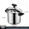 Explosion-Proof Stainless Steel Commercial Pressure Cooker and Wok