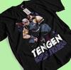 Demon Slayer Shirt Tanjiro Tshirt Zenitsu T-Shirt Muzan Doma Tee Inosuke Nezuko