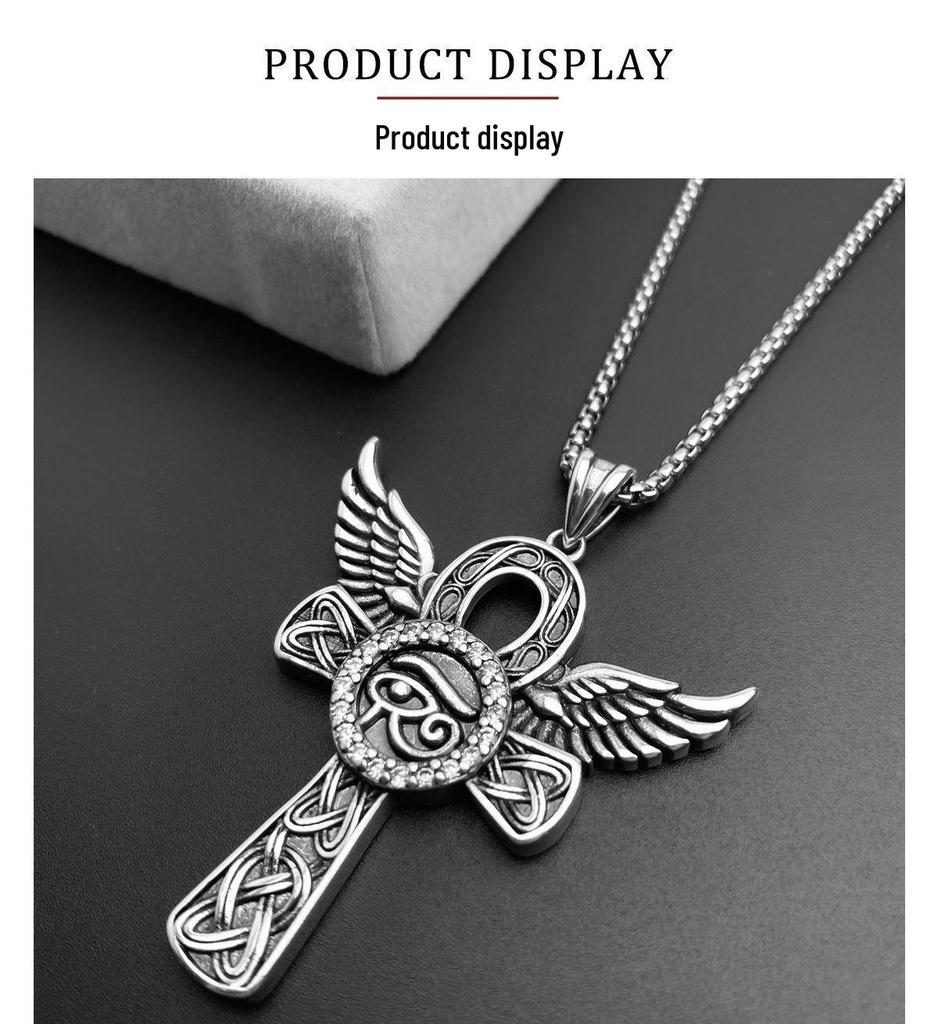 European-American Gothic Punk Curiosity Pendant Necklace