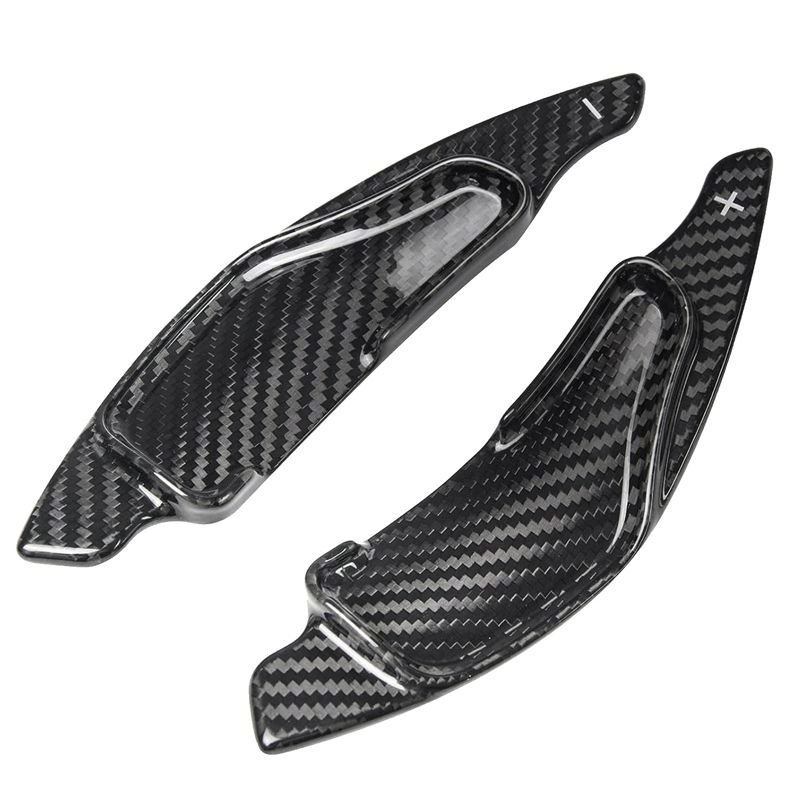 Portable Steering Wheel Shift Paddles Shift Lever Paddles Parts Accessories For Lexus IS 06-12 Black