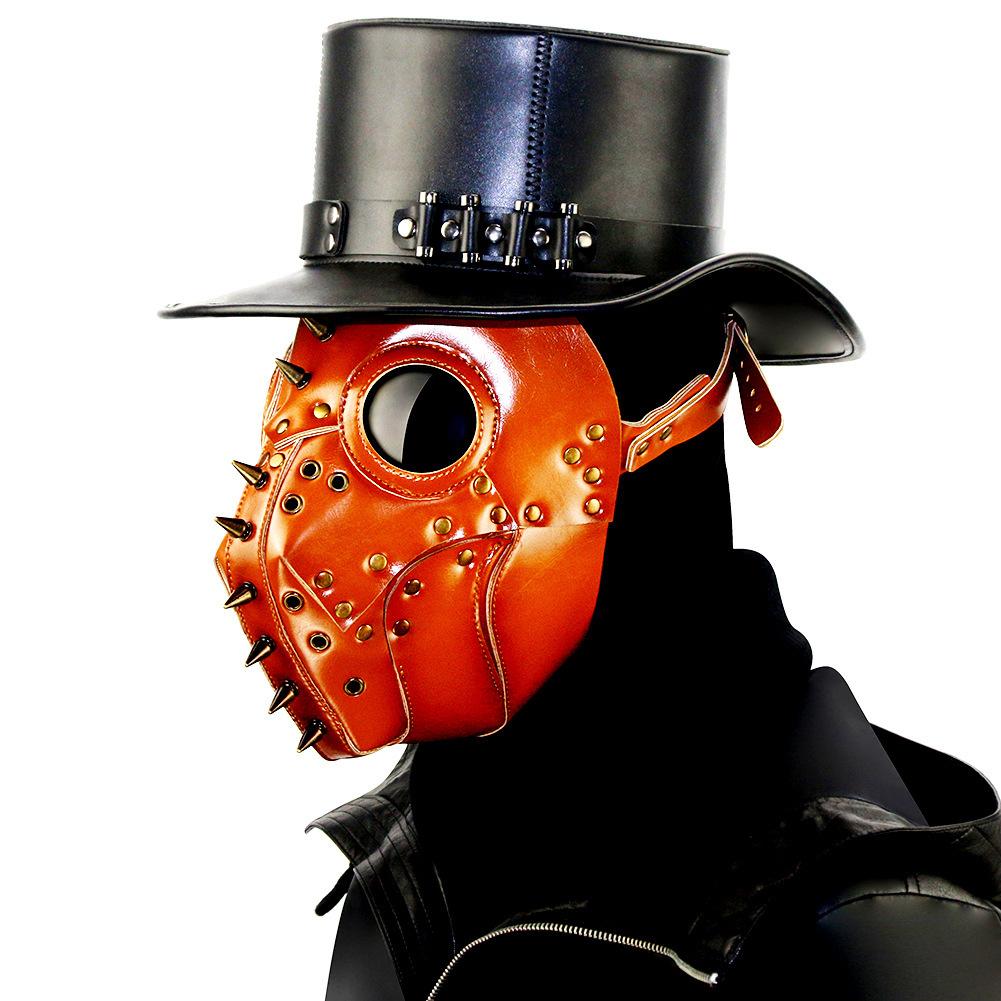 Steampunková maska s ptačím zobákem Halloweenská maska Maska na taneční párty Pokrývka hlavy Slavnostní atmosféra Zábavná maska Rekvizity Halloweenská maska