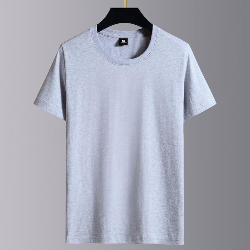 Lässiges Herren-T-Shirt mit Rundhalsausschnitt und kurzen Ärmeln – leicht, einfarbig, trendig und vielseitig für den Sommer