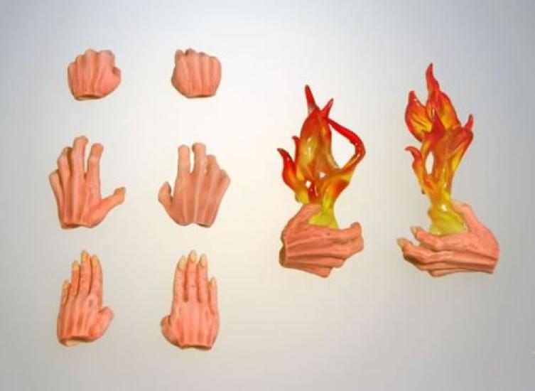 Super Action Statue Bizarre Part 3 Red "JoJo's Adventure" 7. Magician's