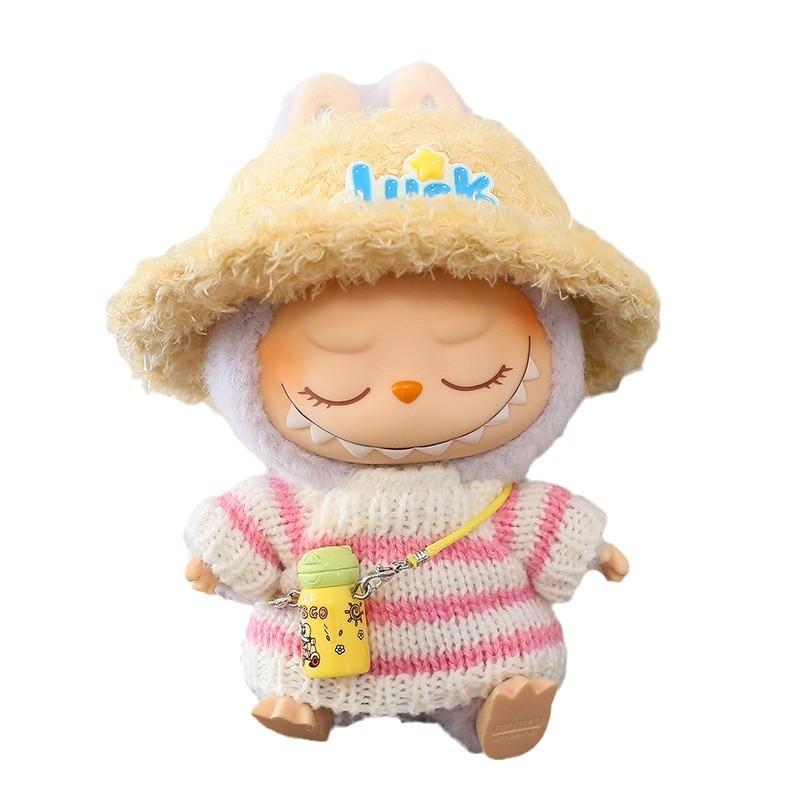 (No Doll) Only Clothes Labub Dolls, Labub Pendants, Clothing Accessories, Autumn and Winter Woolen Sweaters