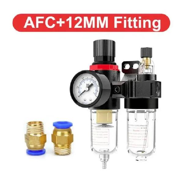 AFC-2000 Oil Water Separator Regulator Trap Filter Airbrush Air Compressor Pressure Reducing 1/4 1pc