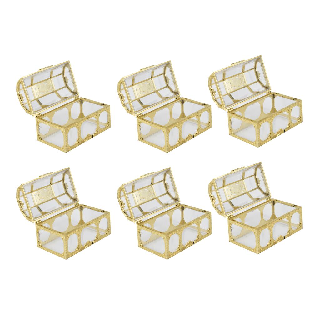 12PCS Hollow Out Candy Box Chocolate Gift Treat Boxes Container Case Wedding Party FavorS Gold