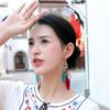 Ethnic Style Super Fairy Feather Earrings with No Piercings, Bohemian Style Long Style, High-end New Chinese Style Earrings Clips for Women