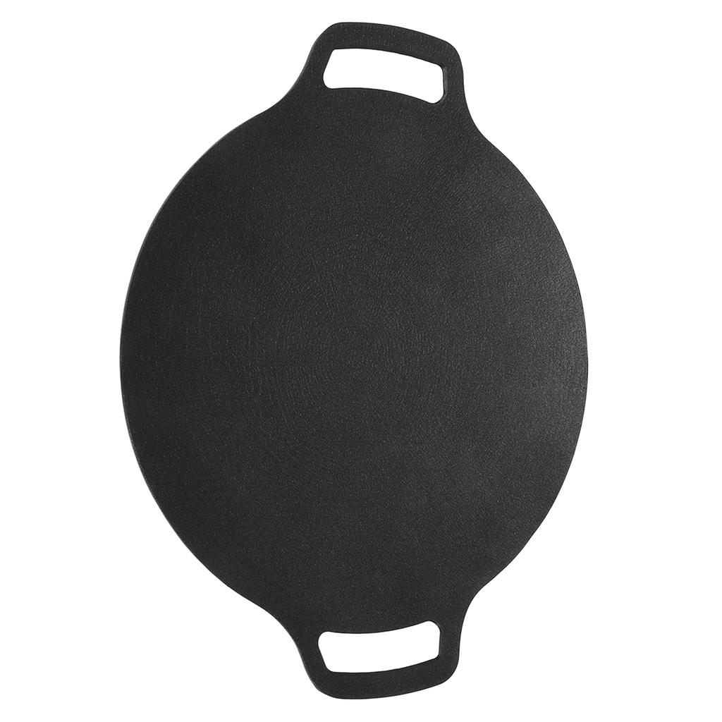 Korean   BBQ Grill Pan Korean Round Griddle Non Stick 6 Layer Coating Round Griddle for Indoor Outdoor