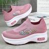 Spring Women's Lightweight Platform Sneakers: Height-Boosting Trendy Sock Shoes for Casual Wear