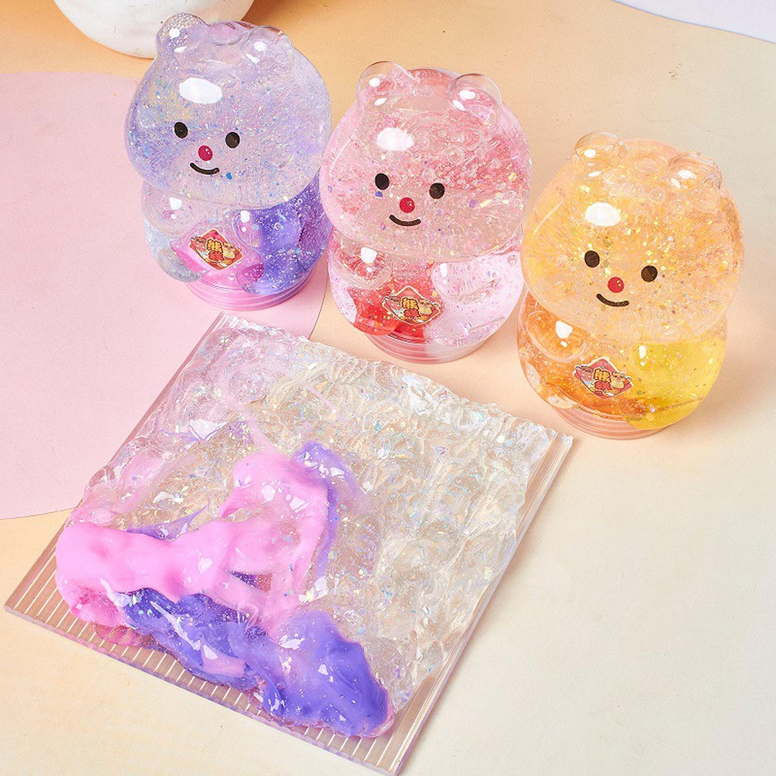 Безопасный для детей, Нелипкий Слайм-Игрушка Для Сжатия И Снятия Стресса(Случайный цвет). One Size