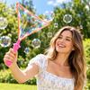 1 piece [color randomly ] 46cm large size western- bubble wand + 20ml concentrate solution