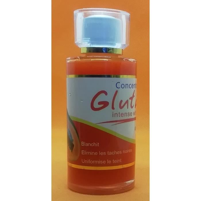 Concentré Éclaircissant Exfoliant - Papaya - Glutathione - Vitamine C - Sans Parabène