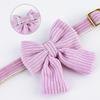 Personalisierbares Hundehalsband Niedliche Schleife Welpen Hunde Halsband Kostenlos Gravierbar Haustier-ID-Halsbänder Für Kleine Mittlere Große Hunde Chihuahua Mops