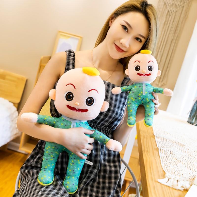 Stock Cocomelon Jj Super Jojo Toys Soft Melon Baby Cartoon Plush Toy Stuffed
