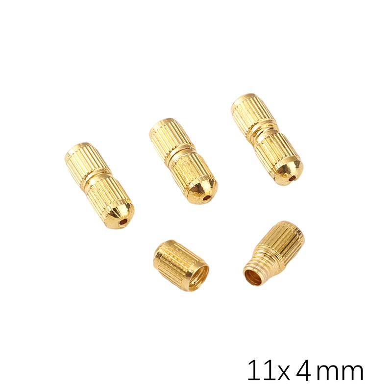 1-10pcs/Bag Plated Screw Clasp Barrel Screw Clasps For Bracelet Necklace Jewelry Making Findings Accessories